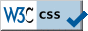 Our site is valid CSS